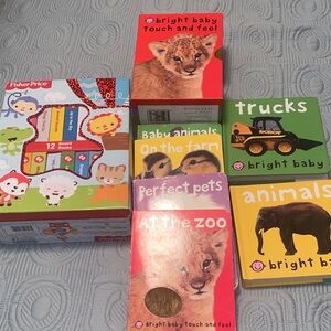 Bundle of kids board books.